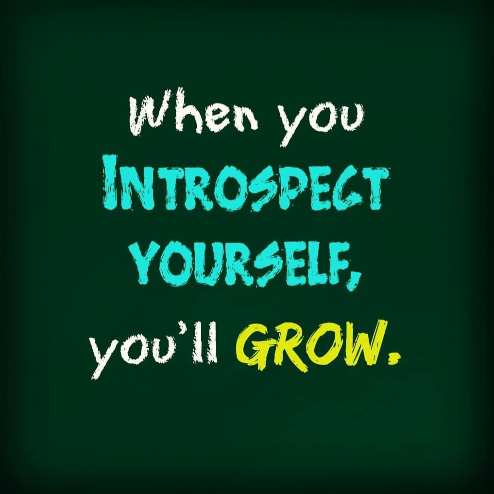 Healthy Levels Of Introspection » Bmore Strong